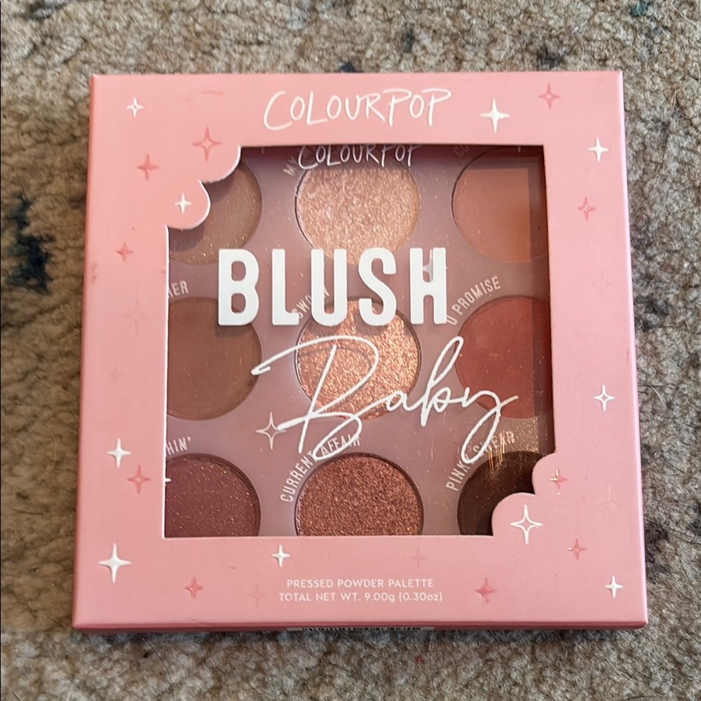 ColourPop Blush Baby Pressed Powder Palette - Pink and Brown Shades